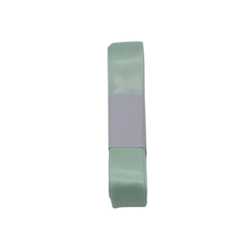 light green 5 метров хорошая текстура атласная упаковочная лента Материал DIY ремесло для подарочных коробок на свадебную вечеринку упаковка товары для украшения дома - Цвет: light green