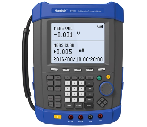 

Hantek Multifunction Process Calibrator HT824 High-precision Five And A Half Signal Source Multimeter Voltage Flow Resistance