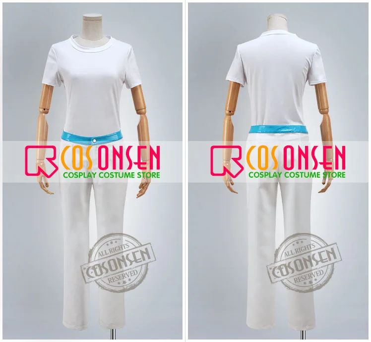 Костюм для косплея Рохан кишибе невероятные приключения Джоджо белый цвет на