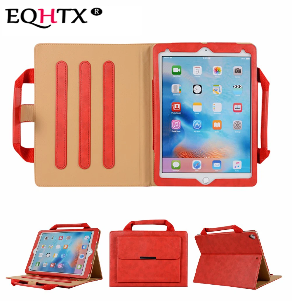 Модная мужская женская сумка-EQHTX-чехол для iPad Air/Air 2, для iPad Pro 9,7, для iPad 9,7 дюймов /, Портативная сумка для планшета с подставкой