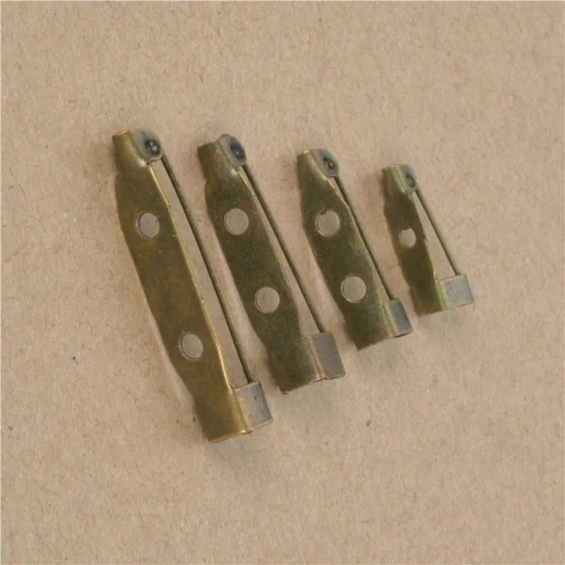 Булавки и броши золотистого цвета на задней панели 40 шт.|Ювелирная фурнитура