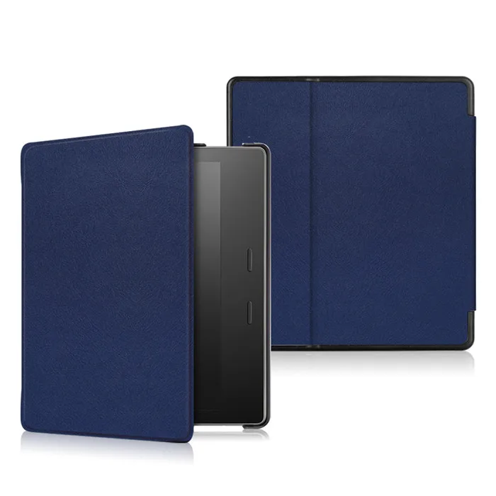 50 шт. все новые Кастер PU кожаный чехол Smart Cover для Amazon Kindle Нью Oasis + Экран протектор