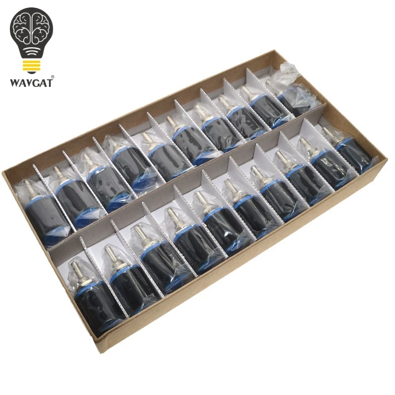 2 шт WAVGAT WXD3 12 10K 103 ohm Precision multi turn потенциометр с регулируемым сопротивлением