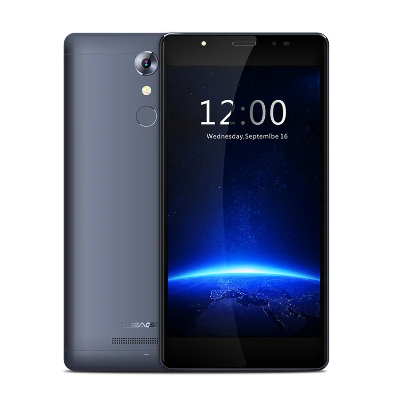 Смартфон Leagoo T1 Plus 5.5 дюймовый экран Android 6.0 четырехядерный процессор MT6737 ОЗУ 3 Гб