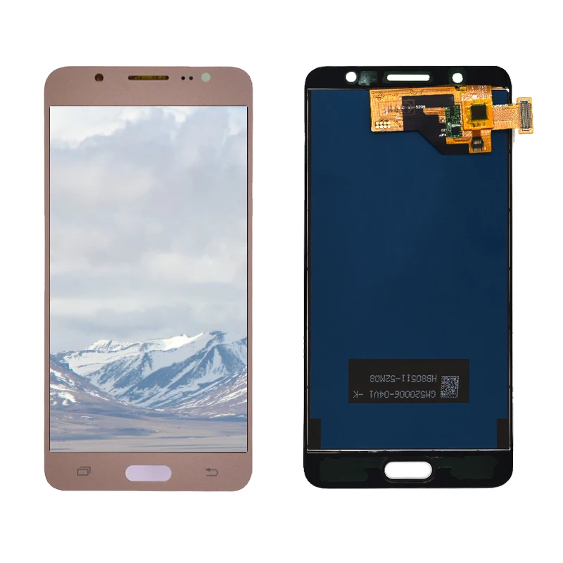 Золотой Для samsung Galaxy J5 ЖК-дисплей Дисплей J510FN J510F J510G J510Y J510M J510 кодирующий преобразователь сенсорного экрана в сборе для samsung j510 ЖК-дисплей - Цвет: Золотой