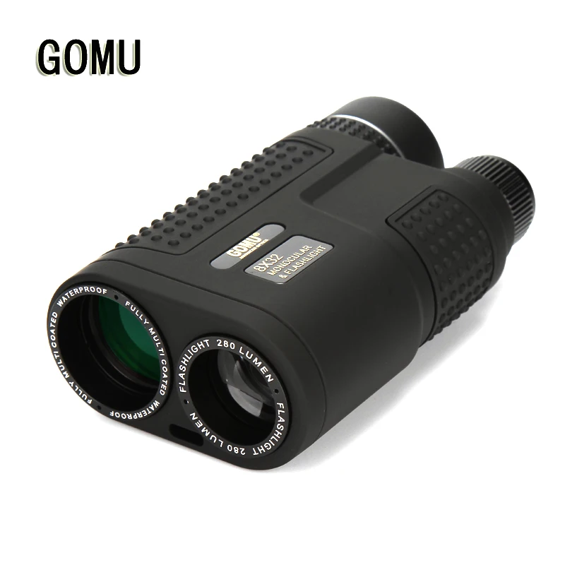 GOMU 8x32 HD монокуляр телескоп Многофункциональный Компактный со встроенным