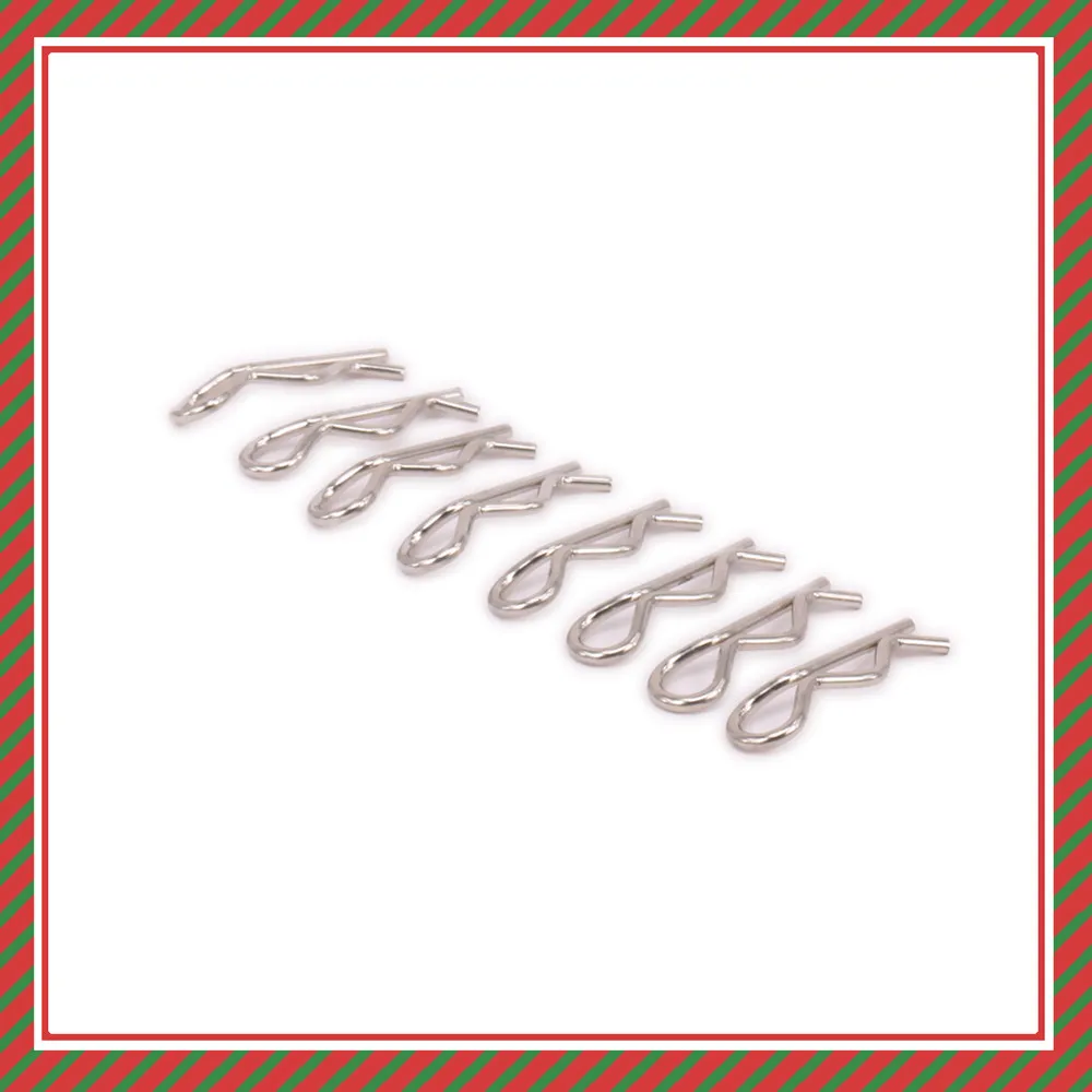 8 шт. металлические зажимы для кузова радиоуправляемой модели автомобиля 1/10 Himoto