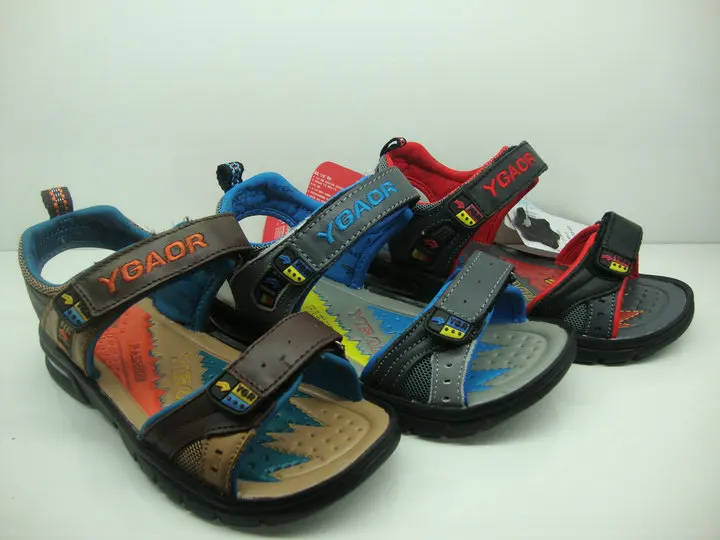 Children shoes 2013 xl3372 ploughboys summer male child cattle beach leather sandals 31 - 37 | Мать и ребенок