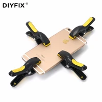 diyfix 4pcslot plastic clip fixture lcd screen fastening clamp for iphone samsung ipad tablet cell phone repair tool kit