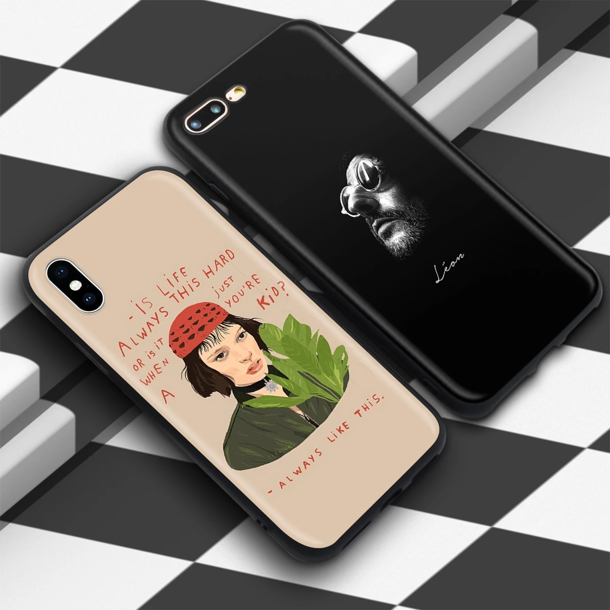 Чехол Lavaza Leon Matilda для iPhone 12 mini 11 Pro XS Max XR X 8 7 6 6S Plus 5 5s se | Мобильные телефоны и