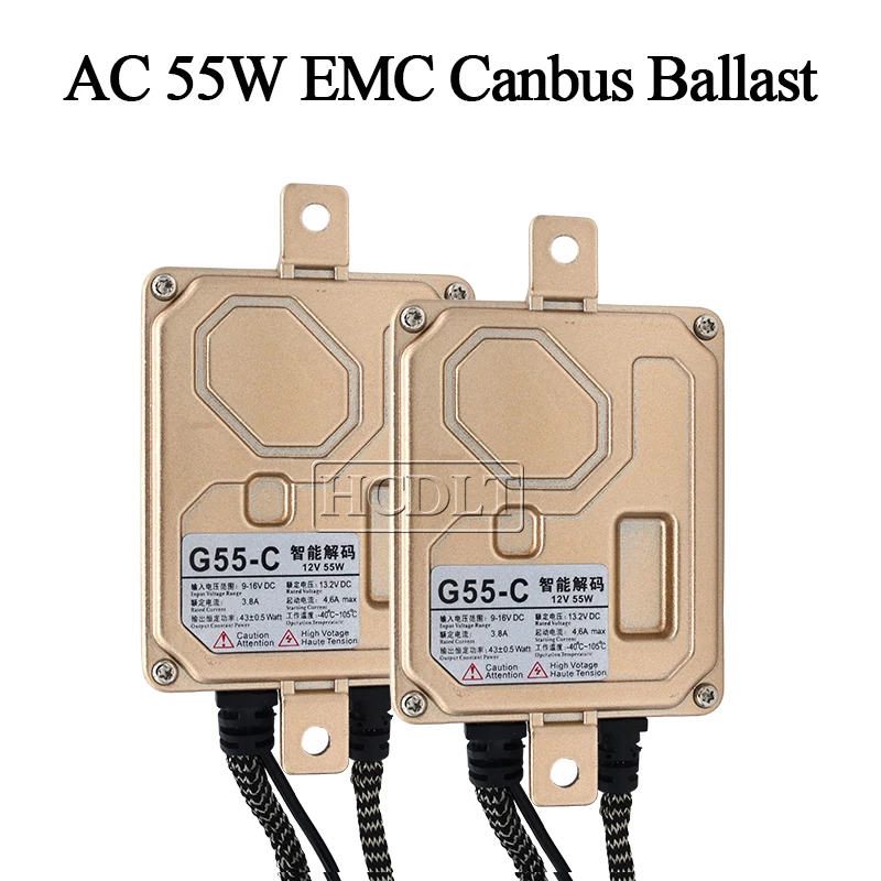 HCDLT AC 55 Вт Xenon Canbus HID балласт 12 В автомобильные аксессуары для освещения EMC без
