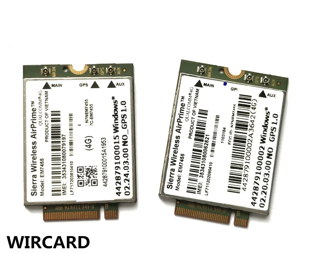 EM7455 FDD/TDD LTE Cat6 4G модуль карта для ноутбука|3G модемы| |