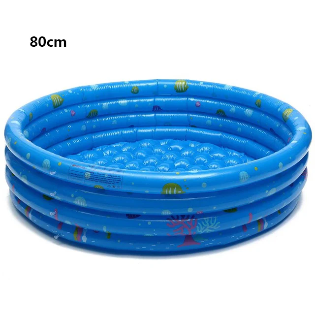 100/130/150CM Inflatable Baby Swimming Pool Piscina Portable Outdoor Children Basin Bathtub kids pool baby swimming pool water - Цвет: Белый