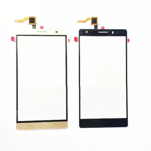 6,4 дюймов для lenovo Phab2 плюс PB2-670N PB2-670Y PB2-670M PB2-670 Сенсорный экран планшета Панель объектив Стекло черного и золотого цвета Цвет дисплея+ лента