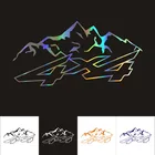 Автомобильные наклейки 16,6 см * 8,3 см горные внедорожные автомобильные мотоциклы 3D украшение водонепроницаемый автомобильный Стайлинг купить 2 Сохранить половину пользовательских наклеек