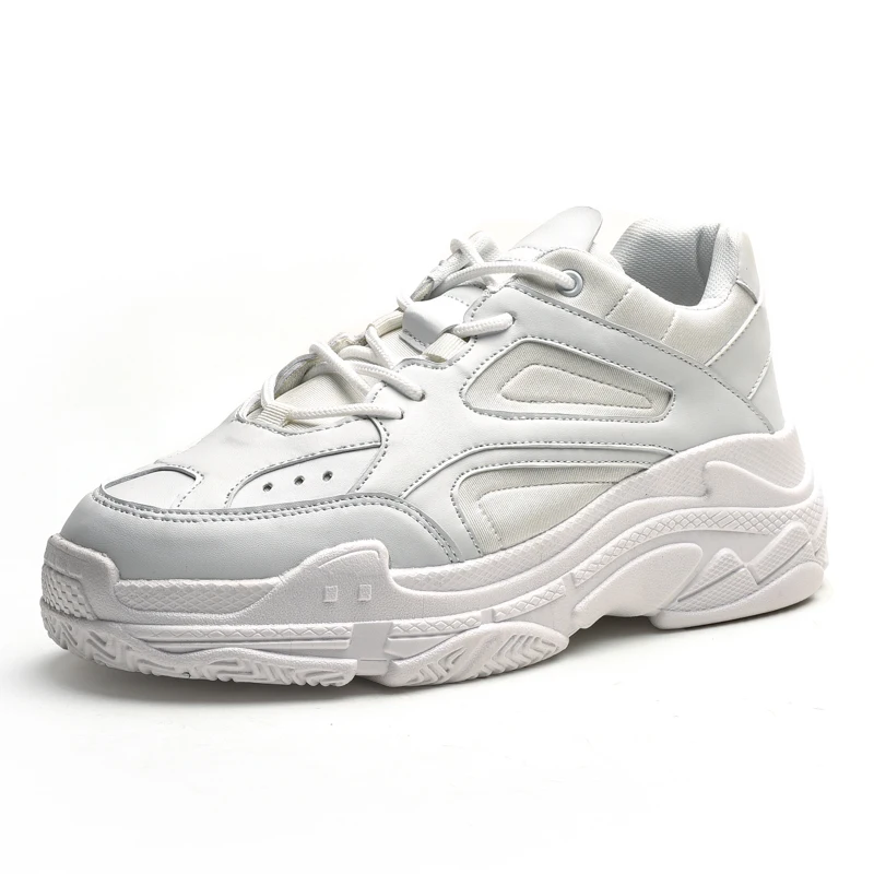 Tenis Masculino Adulto chaussure homme; Летняя обувь; мужская повседневная обувь; Alpargatas Hombre; Дизайнерские мужские кроссовки; увеличивающие Рост 4 см - Цвет: white