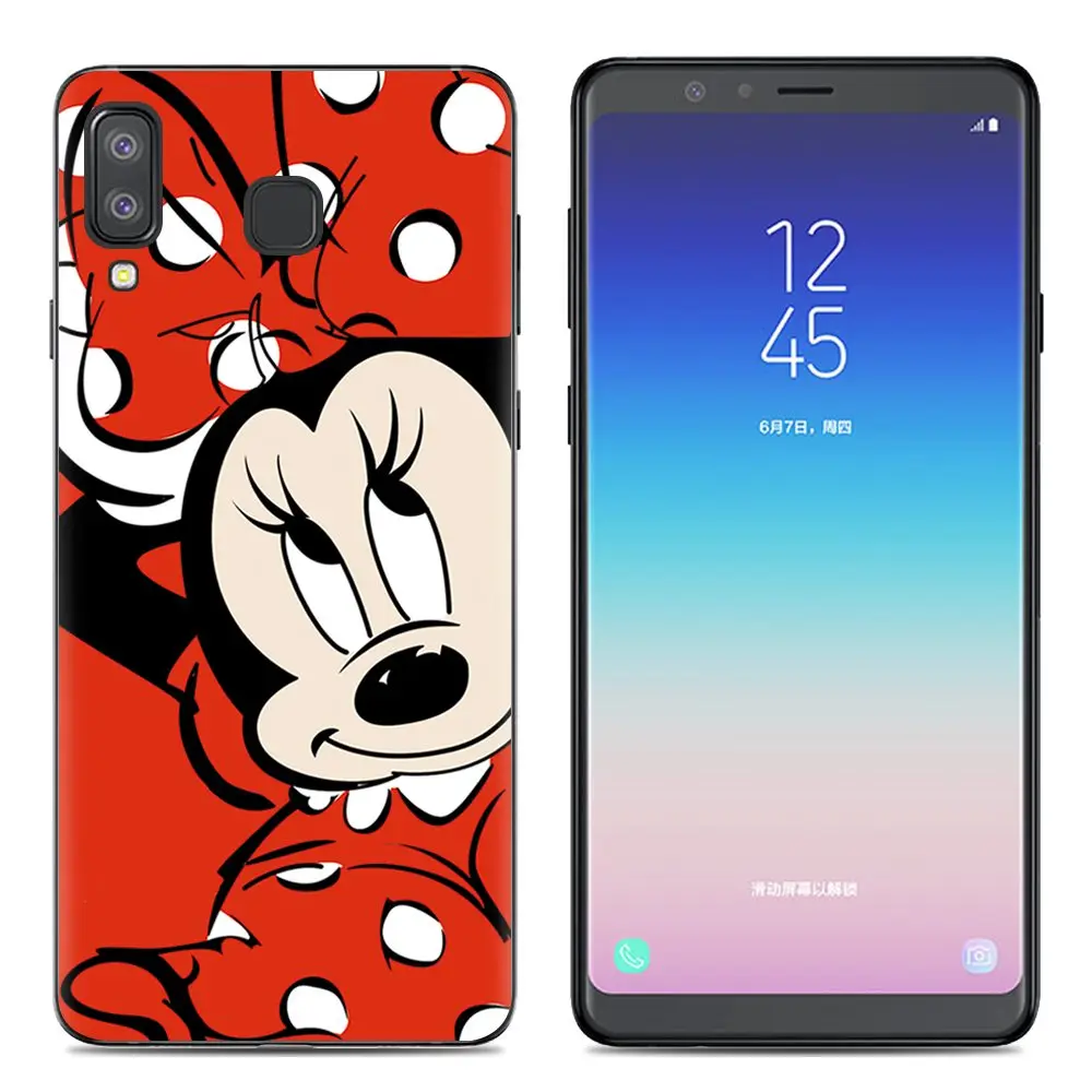 Phone Case For Samsung Galaxy A9 Star A8 Global 6.3-inch Cute Cartoon High Quality Painted TPU Soft Silicone Cover |
