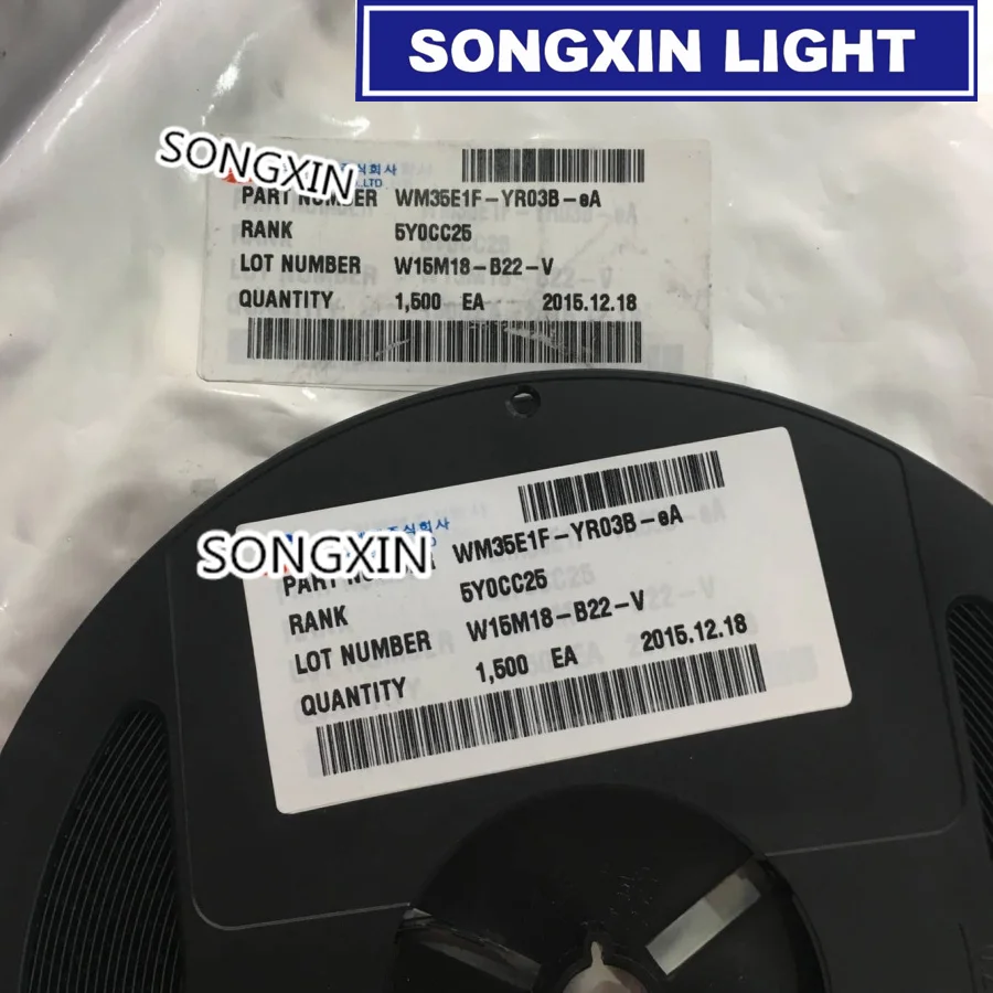 1000 шт. для WOOREE светодиодная подсветка LCD TV bead 3 V 1 W 3535 LED SMD Lamp cold white WM35E1F-YR07-eB |