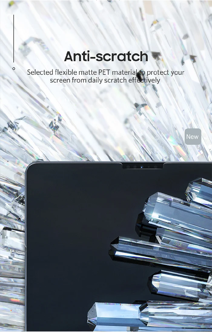 Бумага как Экран protentor для нового iPad Pro 12,9/11/10,5 профессиональная живопись пленка для iPad мини 7,9 ПЭТ-пленка для iPad Air 9,7