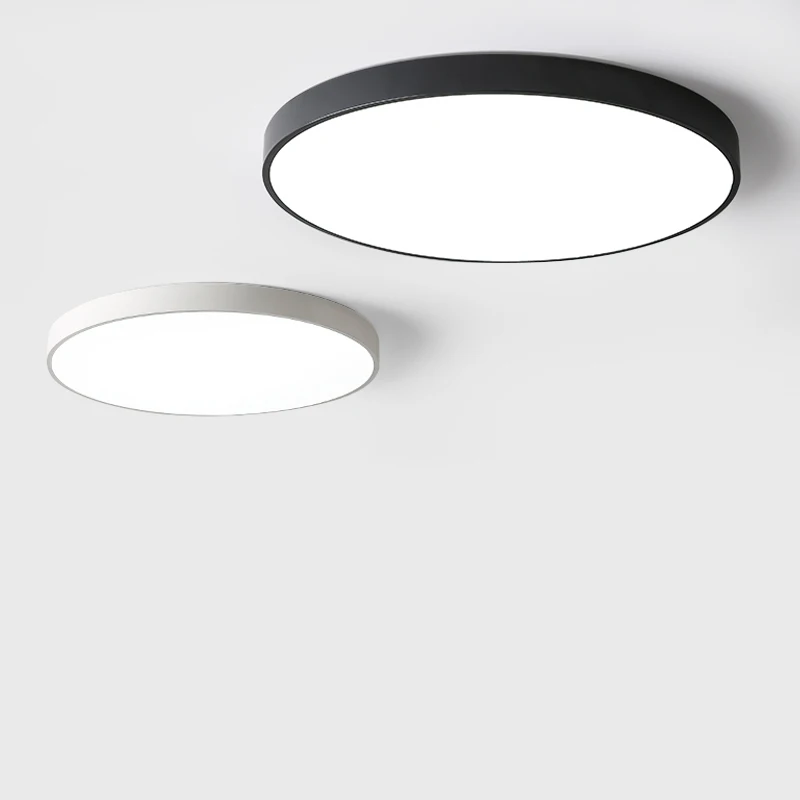 Современный светодиодный круглый верхний потолочный светильник для лофт Фойе