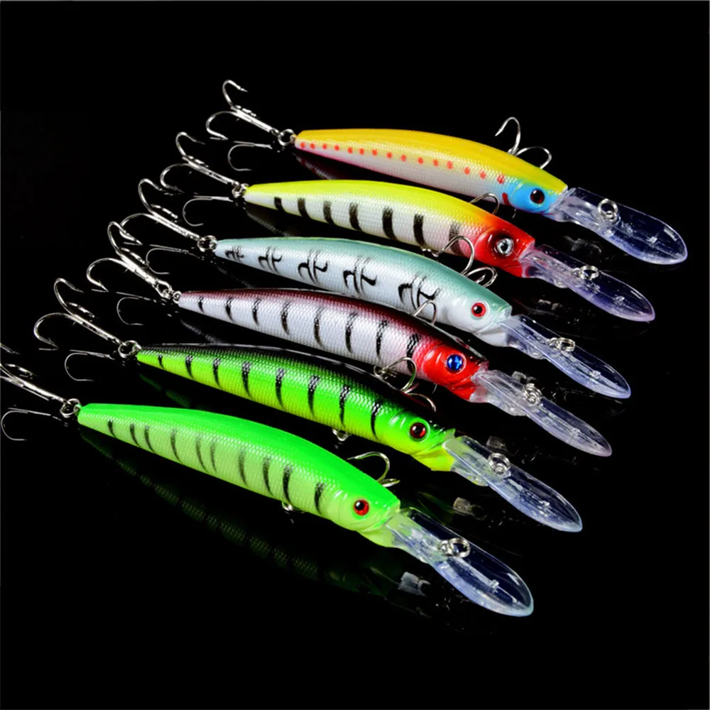 Искусственные приманки 54 шт./лот 9 моделей воблеры оптовая продажа H-T128 | Спорт и