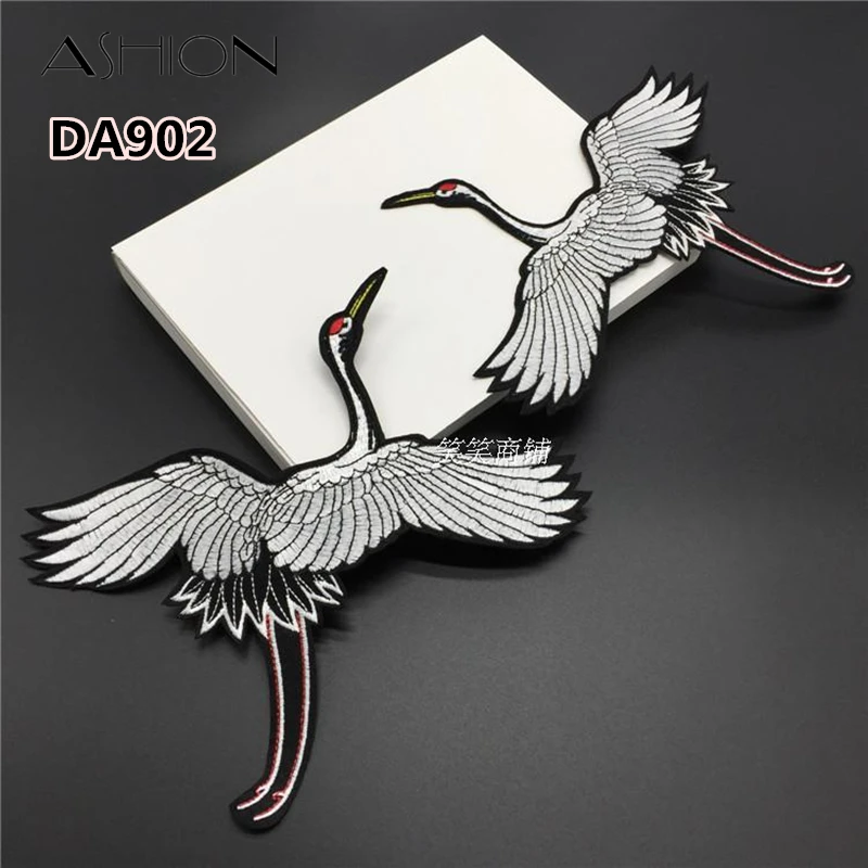 10 шт. платье с вышивкой и железной палочкой брюки Кружевная аппликация цветок