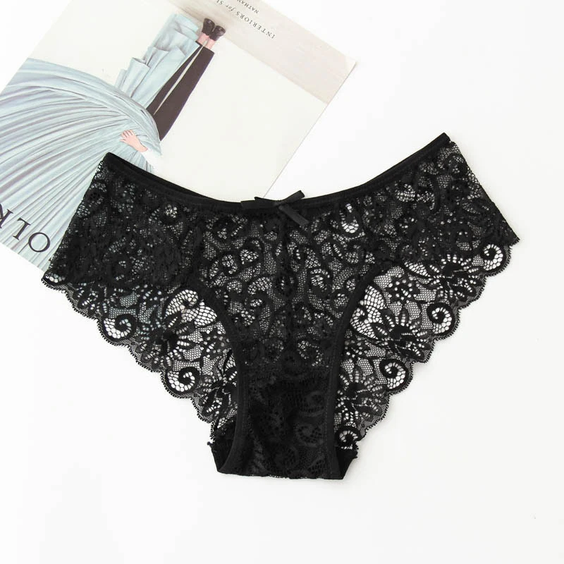 Sexy lace underwear women sexy panties string femme erotique low-waistline transparency bragas mujer culotte |