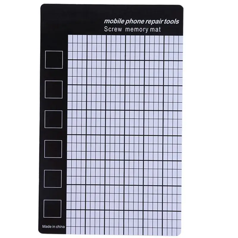 Magnetic Screw Mat Phone Screws Storage Memory Chart Working Pad Mobile Tablets Repair Tools | Инструменты