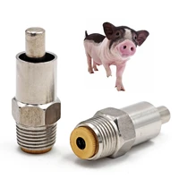 farm livestock pig drinker nipple automatic thickening waterer nipple nozzle farm animal breeding feeding equipment wholesales