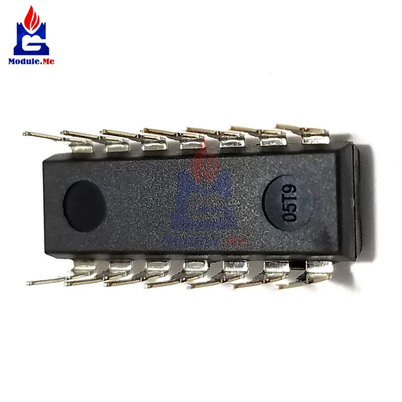 5 шт./лот IC чипы CD4017 CD4017BE 4017 DIP 16 десятилетние счетчики IC|Интегральные схемы| |