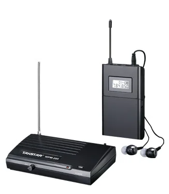 Беспроводная система контроля Takstar WPM 200 UHF стерео беспроводные наушники вкладыши