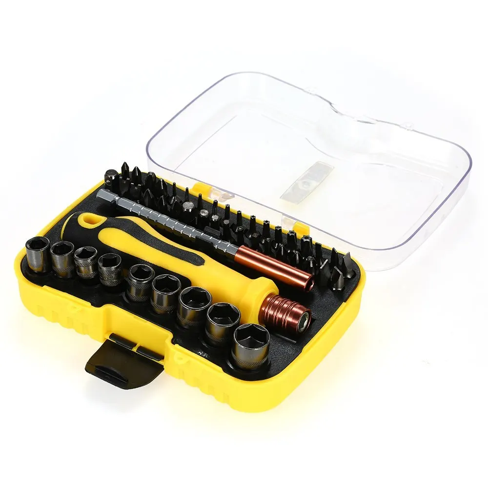 

47 in 1 Multi-functional Telecommun Tool Magnetic Torx Hex Slotted Phillips Screwdrivers Set Repair Tools Kit for phone Laptop