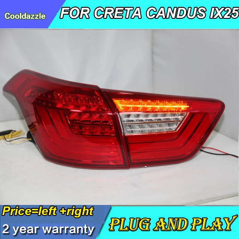 Задние светодиодные фонари для Hyundai IX25 Cantus Creta 2014 2015 2016 2017|Фара авто в сборе| |