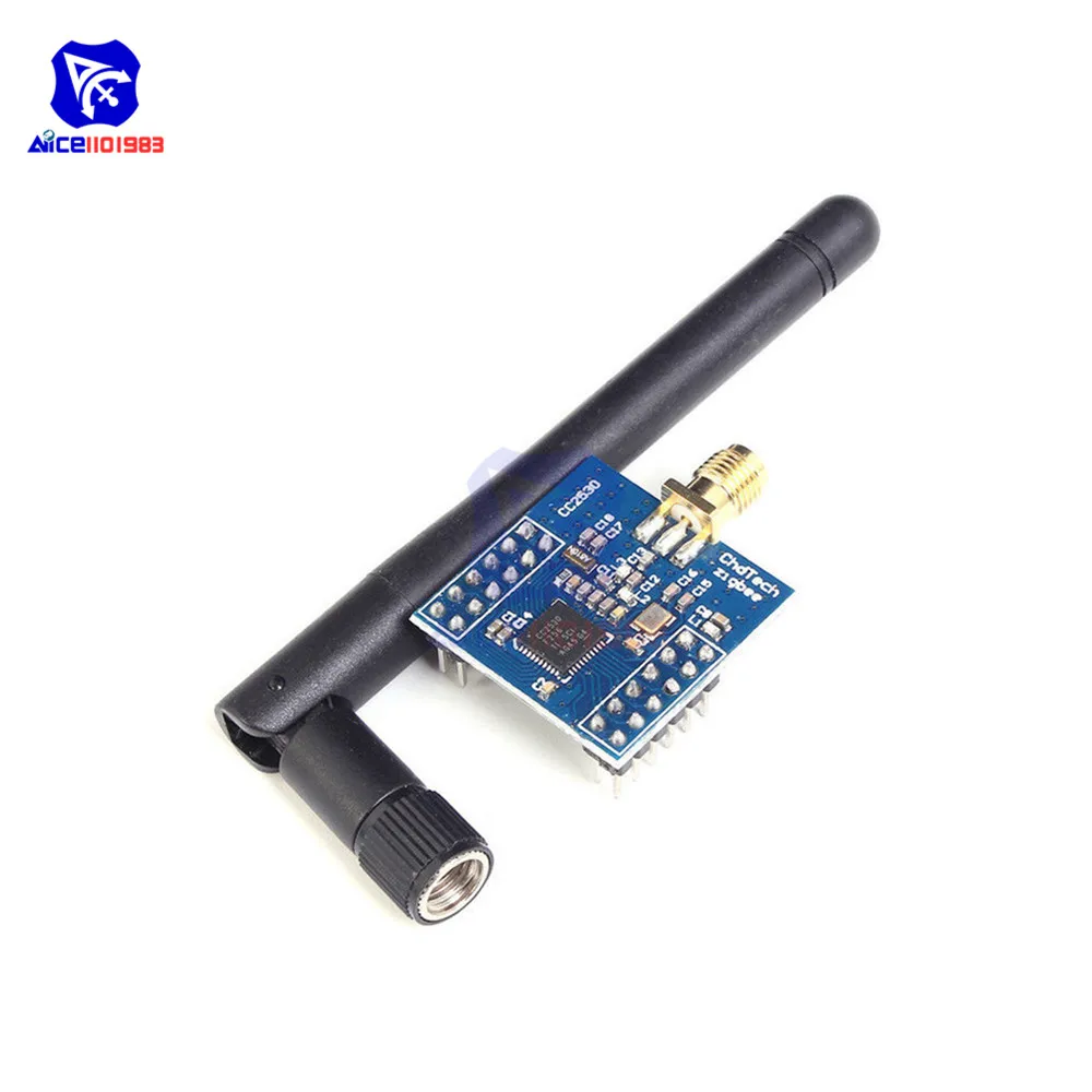 CC2530 Zigbee модуль UART беспроводной основной макетной платы CC2530F256 последовательный порт беспроводной модуль 2,4 ГГц Антенна для Arduino