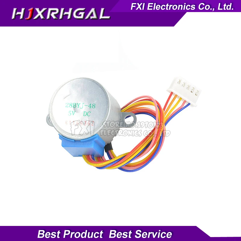 1 шт 5V 4-фазный 5-проводной Шаговый двигатель мотор-редуктор 28BYJ-48-5V Электрический