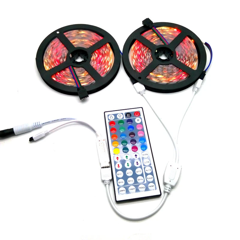 10 м светодиодные ленты набор SMD 5050 RGB светодио дный 600 гибкие украшения дома