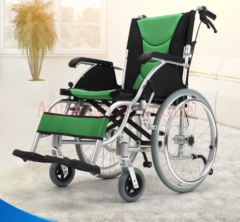 

High quality adjustable lightweight compact manual wheelchair with foldabled