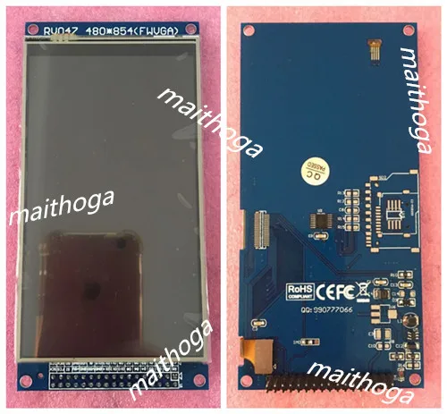 IPS 4 7 дюймовый 16M TFT ЖК экран с печатной платой (Touch/No Touch) HX8363B Драйвер IC 8/16Bit 8080