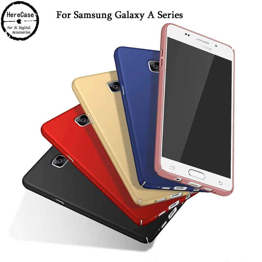 Роскошный Матовый Жесткий пластик чехол для samsung Galaxy J Series J3 J5 2016 J7 2017 Prime полное