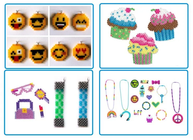 Бусины ARTKAL 1000 (S82 S108) средней длины железная бусина для perler beads hama|iron beads|midi hama beadsartkal