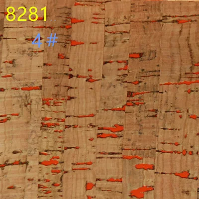 8281-4 Meetee 100X137 см толщина 1 мм Натуральная пробковая печать кожаная ткань PU Сумка для дома деко Синтетическая кожа Сделай Сам Обувь Одежда Аксессуары - Цвет: 8281-4