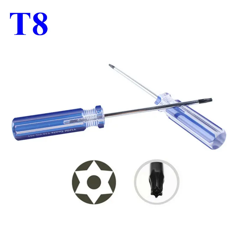 20 шт. защита от взлома Torx T8 отвертка для PS4 консоли XBOX one Xbox 360 проводной и