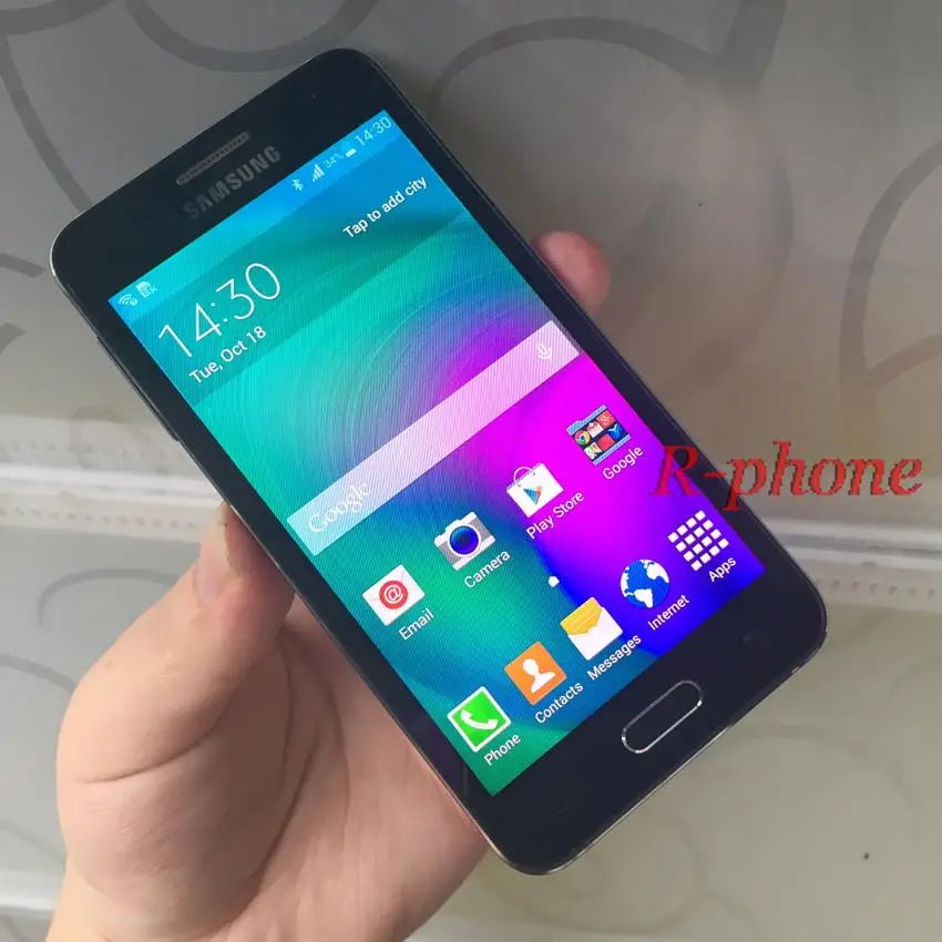 Samsung Galaxy A3 A3000 отремонтированный мобильный телефон с четырехъядерным процессором