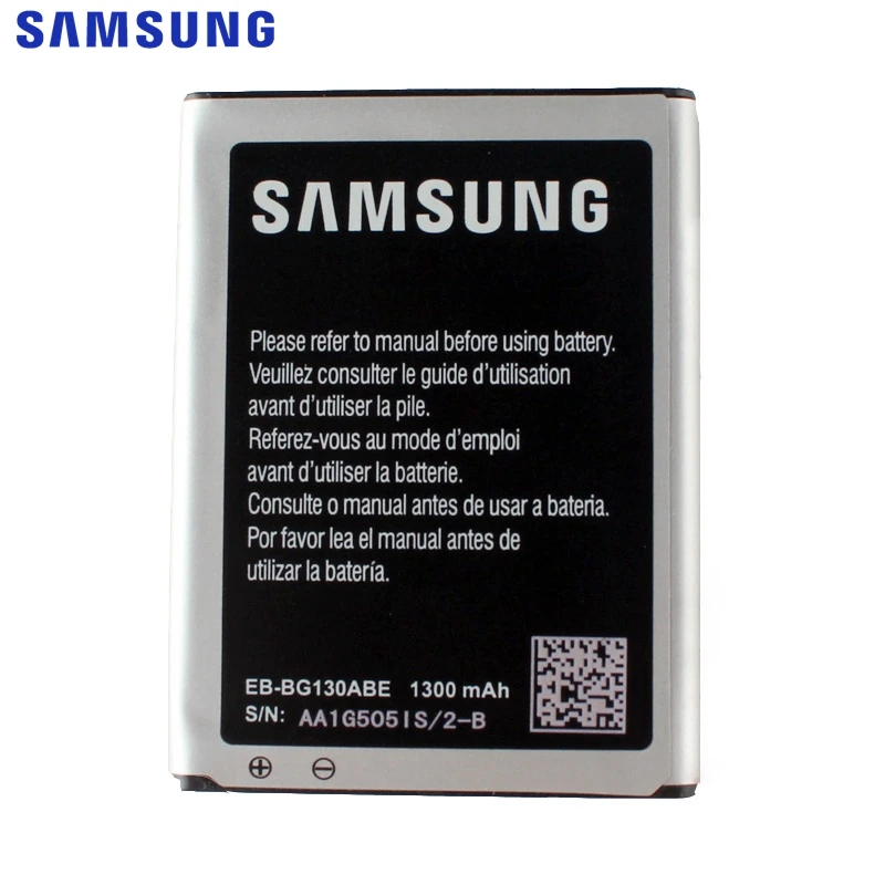 Оригинальный телефон Samsung аккумулятор для Galaxy Star 2 Pro Star2 G130 NFC оригинальный