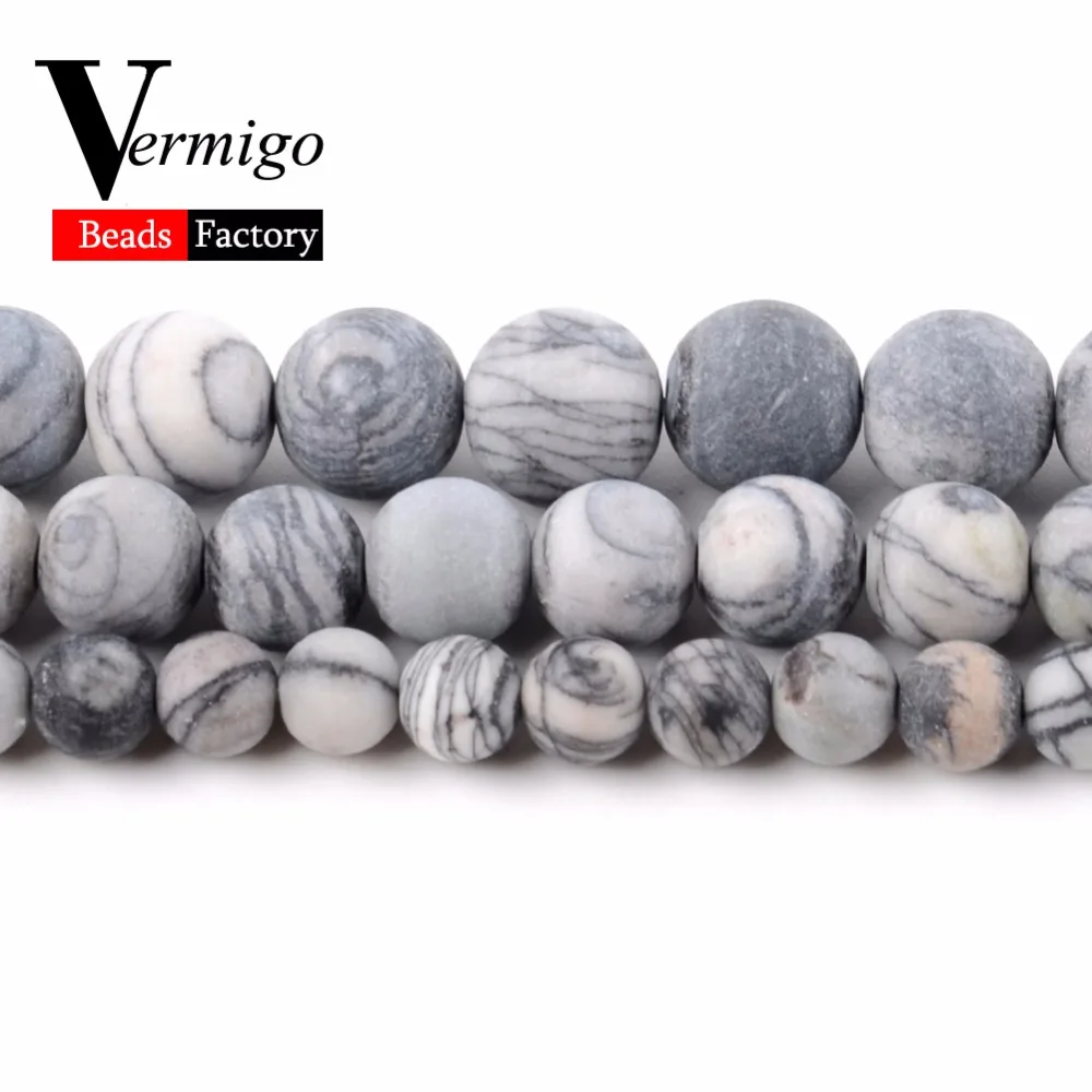 Матовые полированные черные бусины пауки искусственные круглые россыпью для