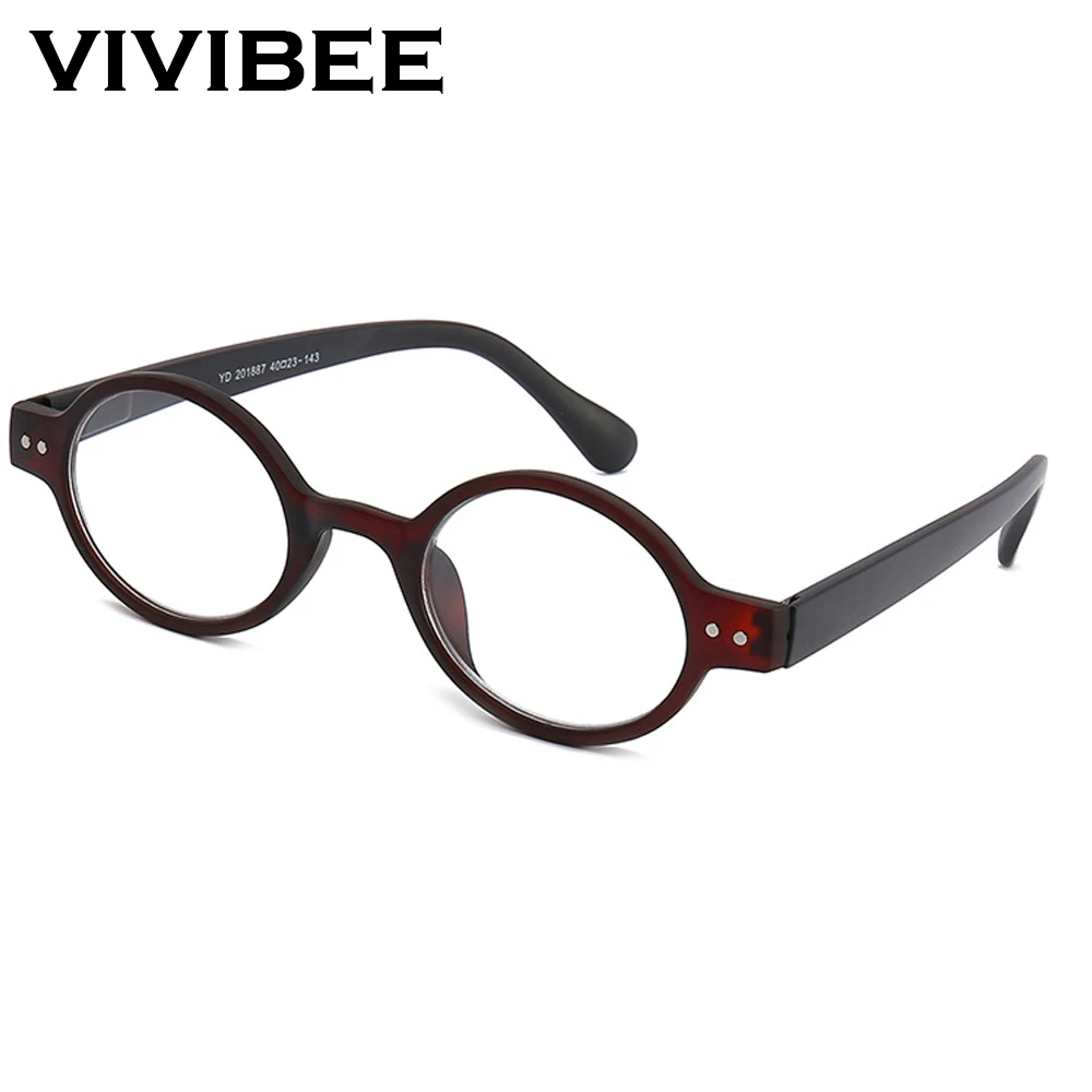 VIVIBEE унисекс овальные черные очки для чтения, очки для дальнозоркости, мужские прозрачные линзы, очки по рецепту для чтения wo, мужская оправа 1,5 1,75