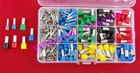 207pcs cord end terminal wire ferrules 12 5awg cable ends cord terminal four color three size five color mixed