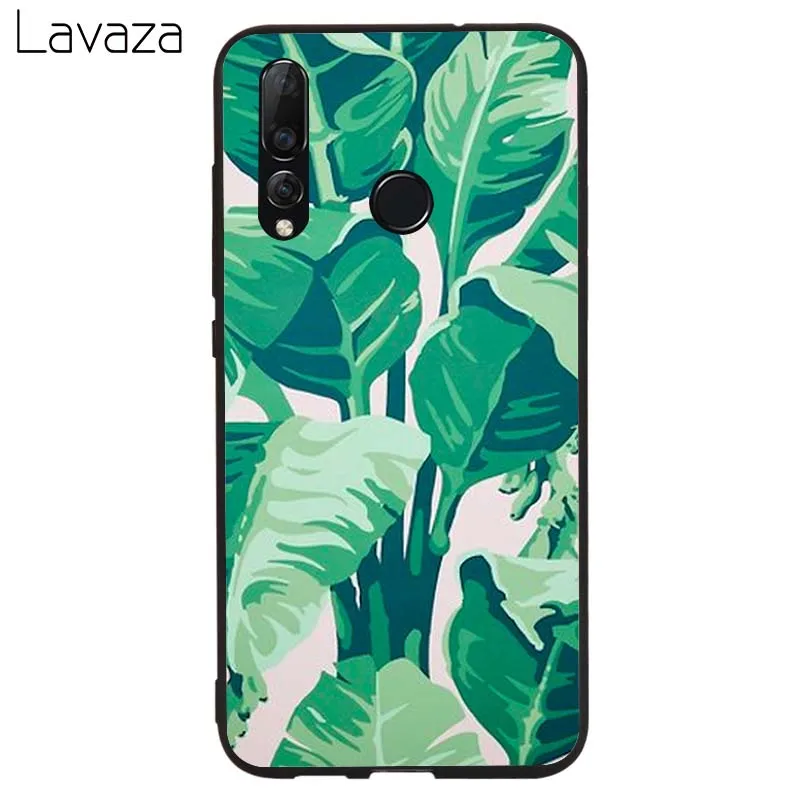 Мягкий чехол для Huawei Honor 6 7A Pro 7C 8C 7 8X 8 9 10 lite Note10 с тропической темой |