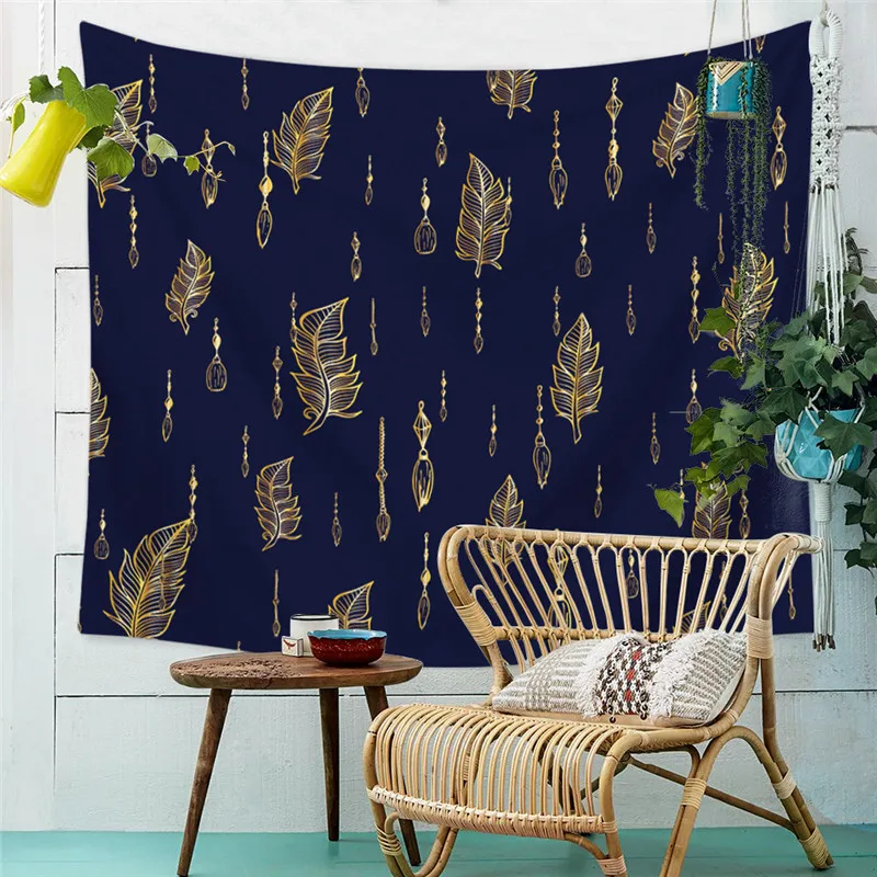 Ловец снов настенный гобелен ковер полиэстер перо домашний декор большое одеяло