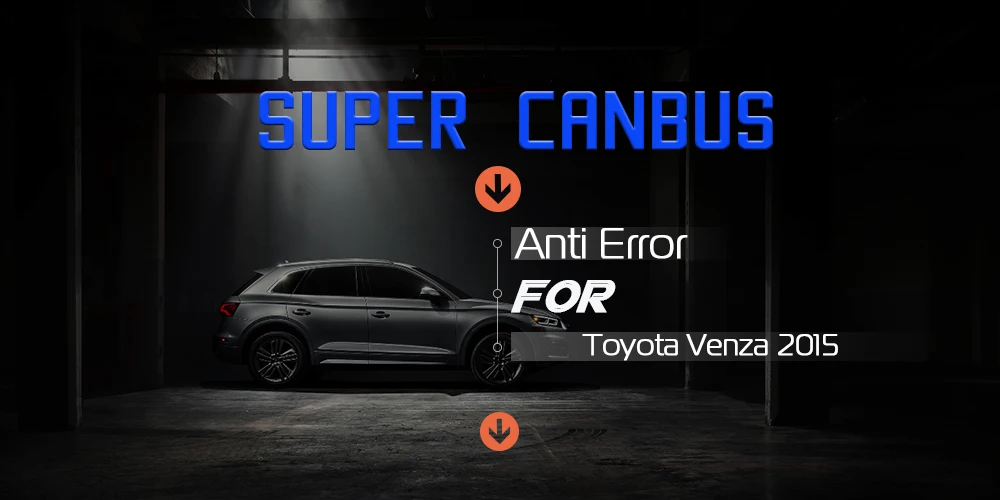 Cawanerl 55 Вт автомобиль Canbus HID Xenon Kit AC 3000 K 4300 K 6000 K 8000 K безошибочный балласт автомобильная лампа для dvd-плеер для Toyota Venza
